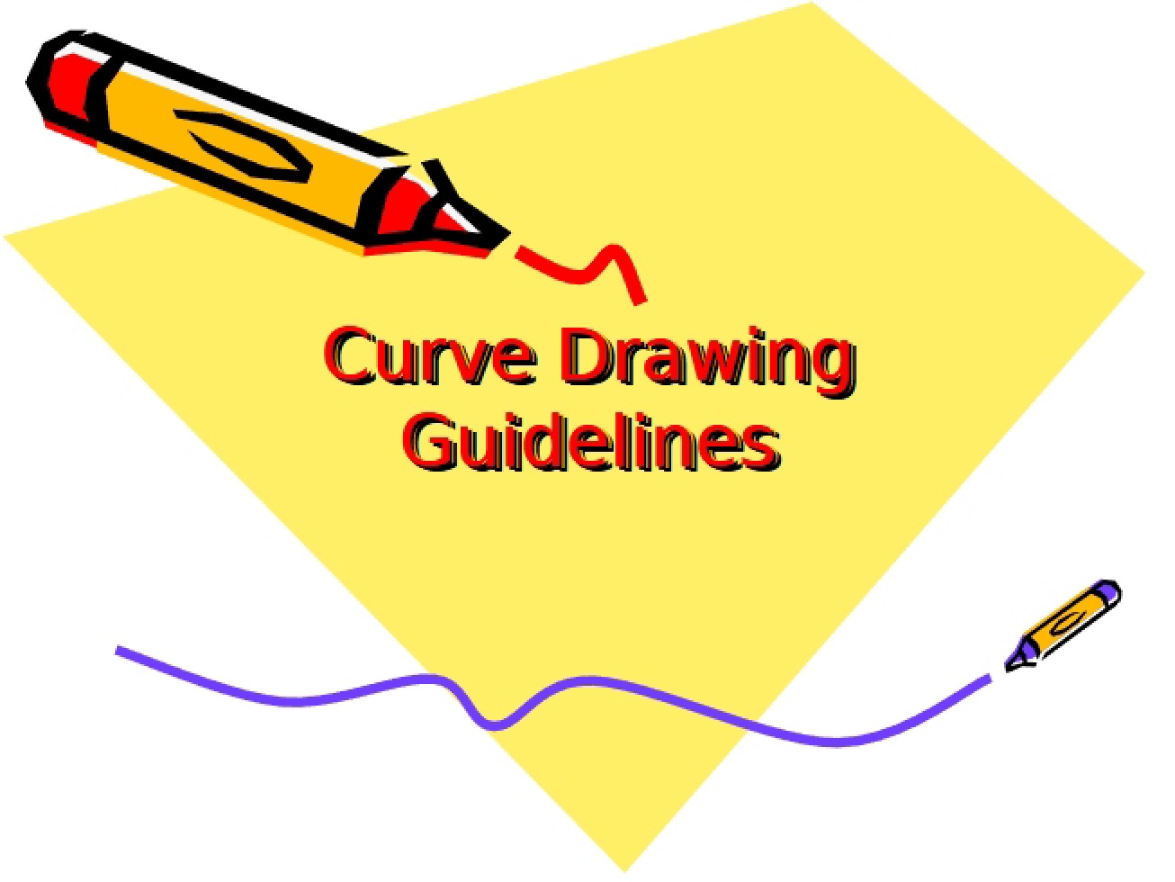 Guidelines Curve Drawing