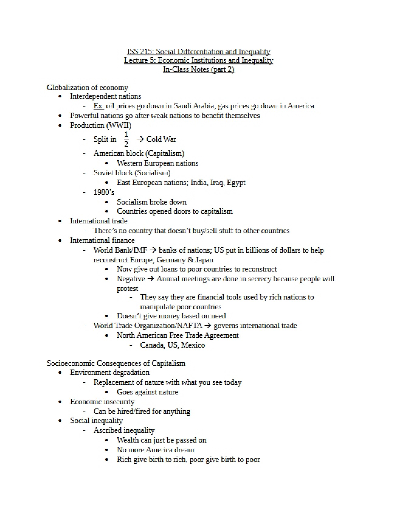 Lecture 5.2 (ISS 215)