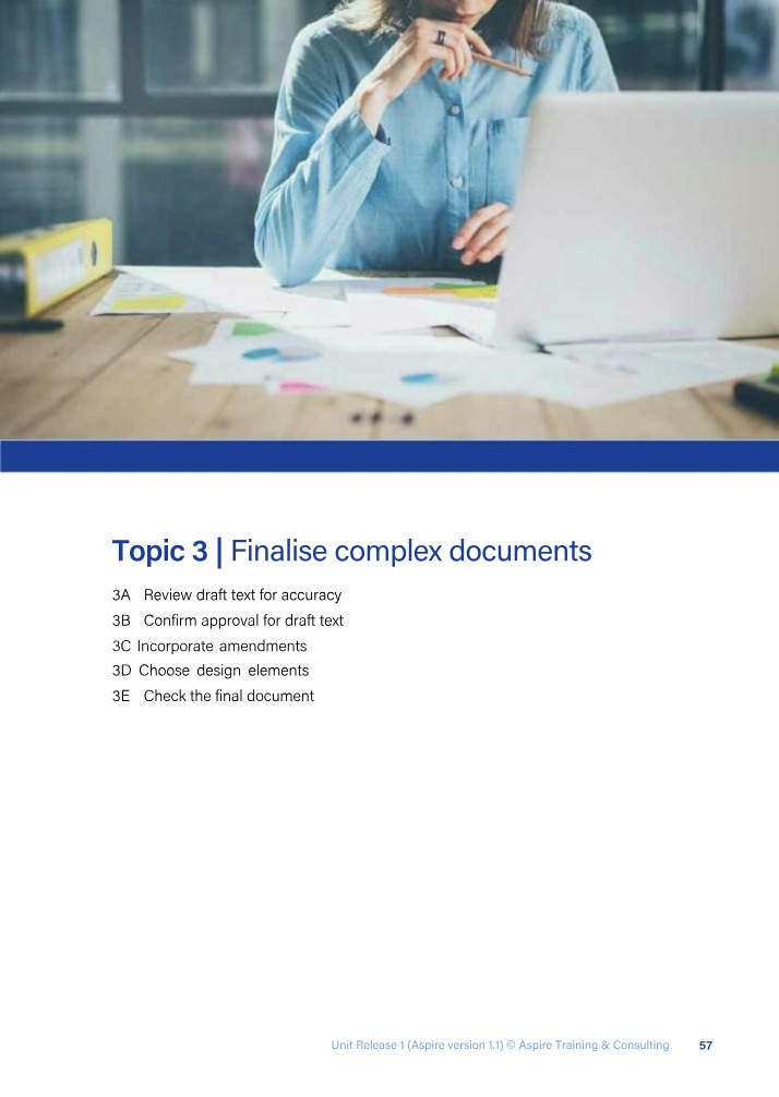Review, Amendments, and Formatting for Finalising Complex Documents