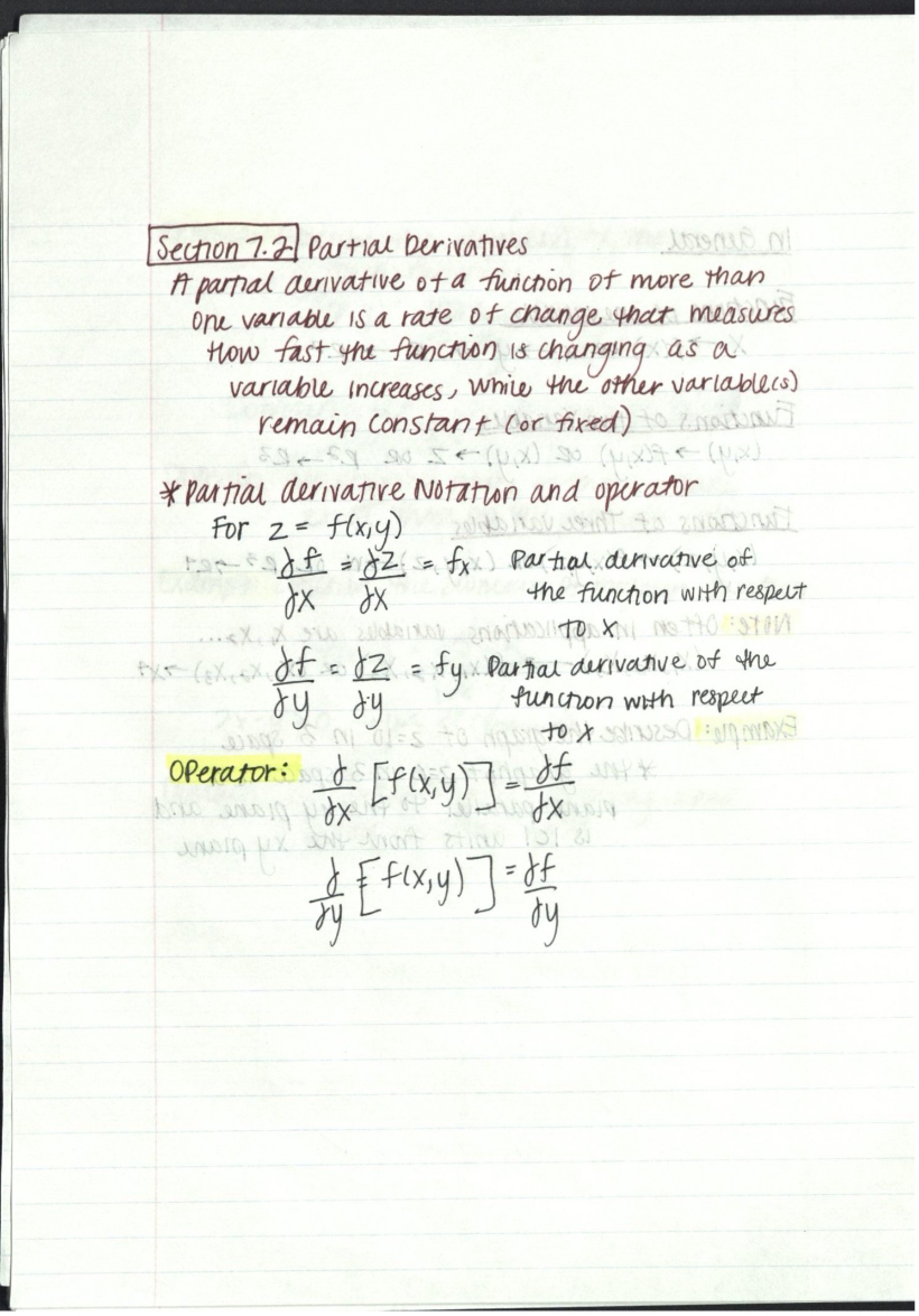 Lecture Notes MATH 242
