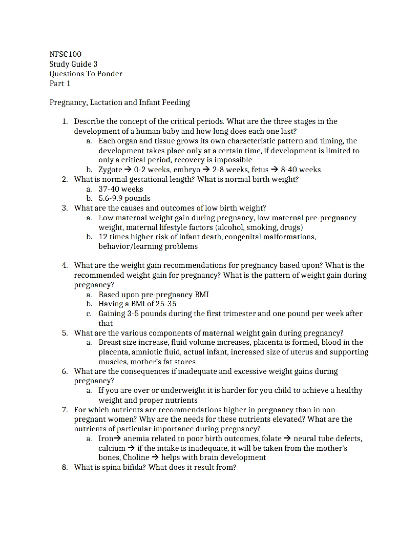Prep Guide Three