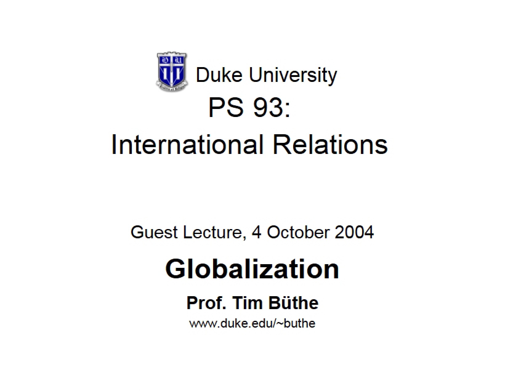 Globalization Concepts