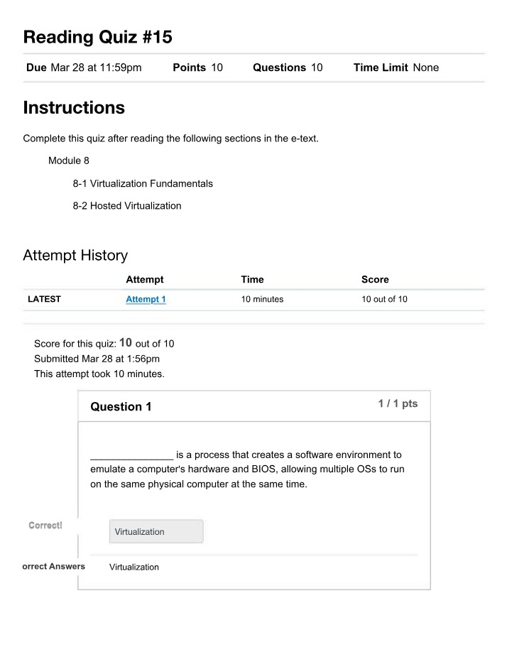 ITNW1308 Reading Quiz 15