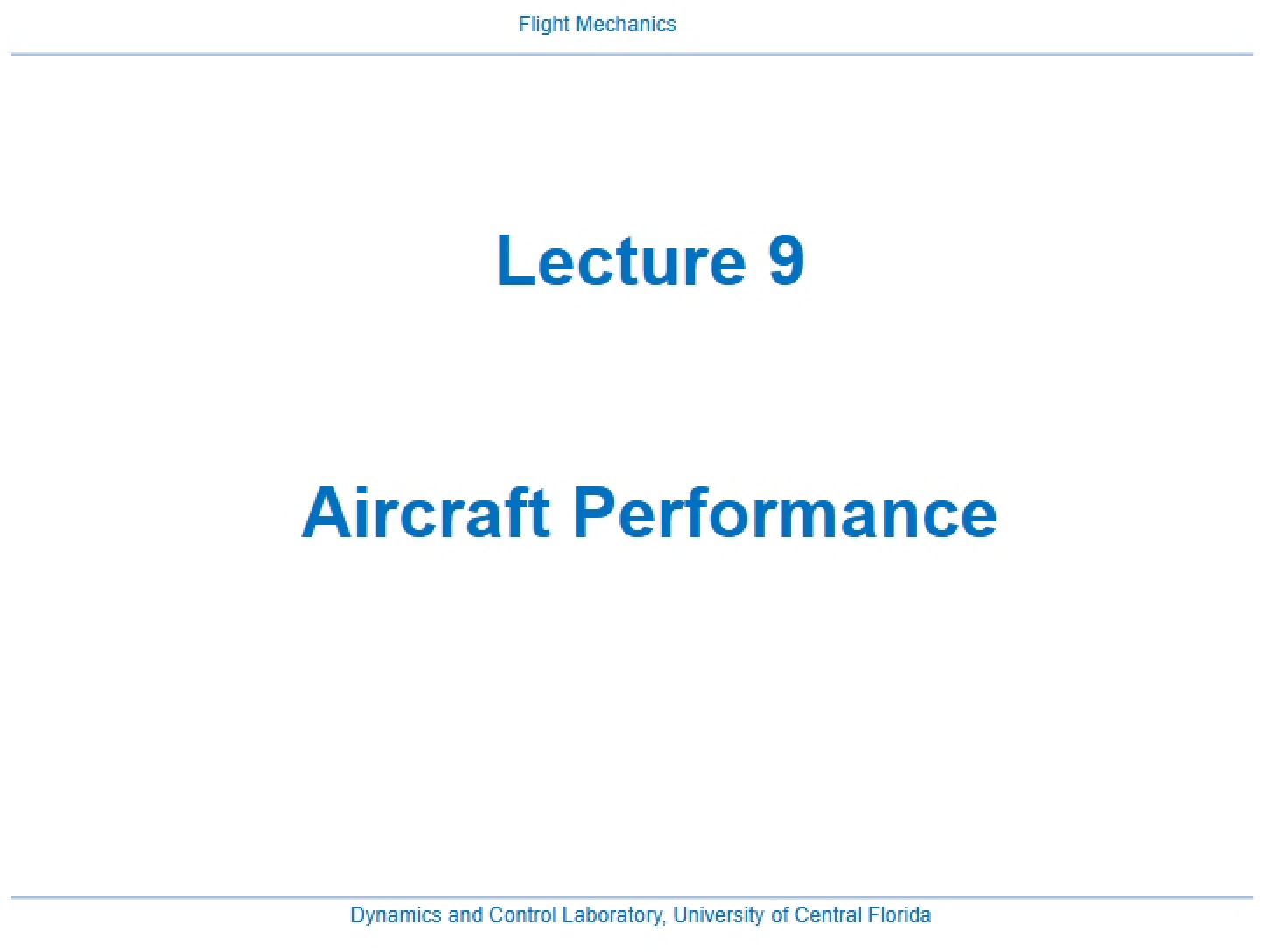 Chapter 3 Lecture 9