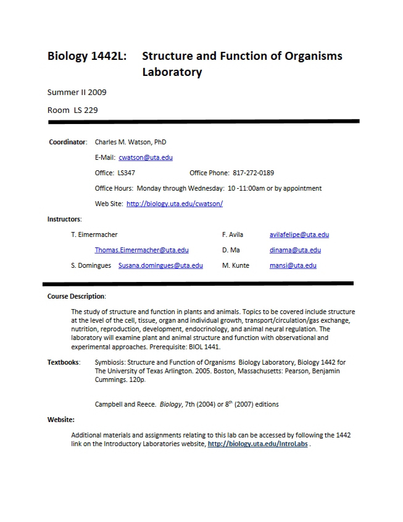 Laboratory Session