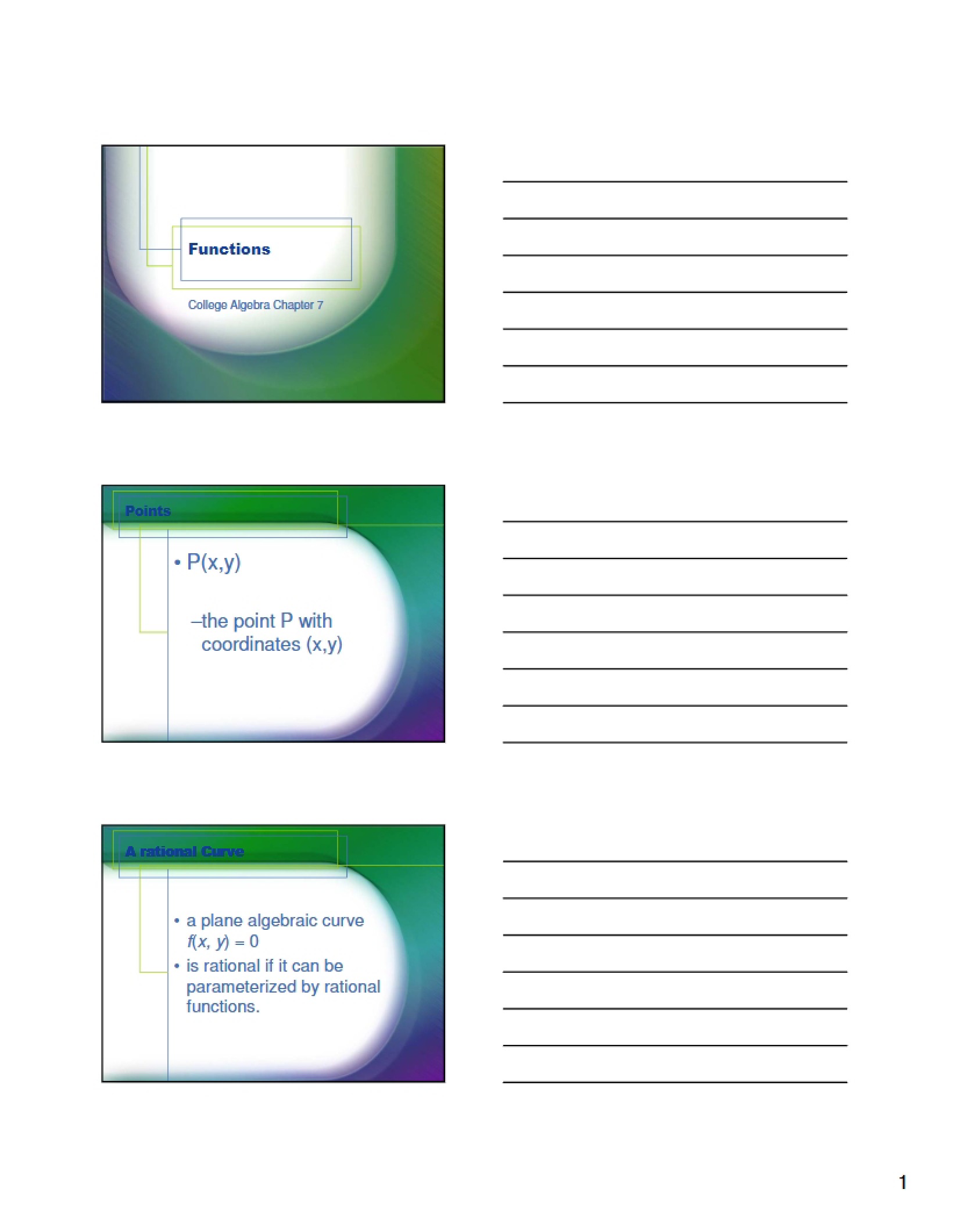 Function Theory