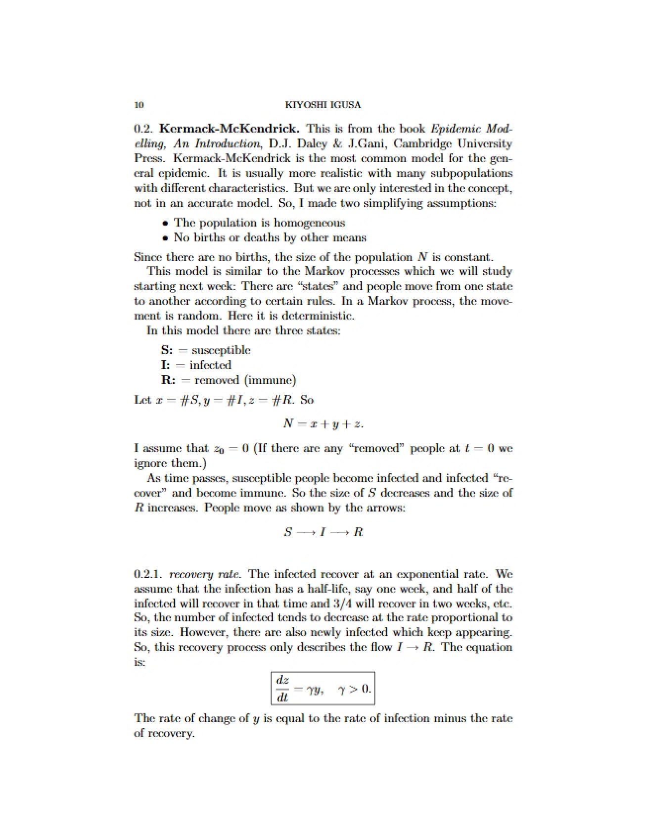 Math 56A Spring 2008 Materials