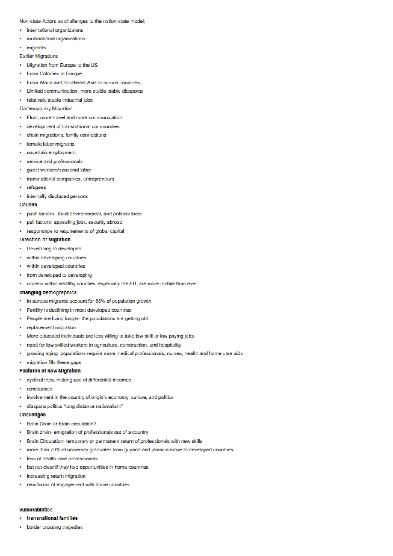 Lecture Notes on World Regions and Cultures