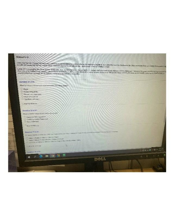 Lenny's Correct Filing Status under 2021 Tax Law
