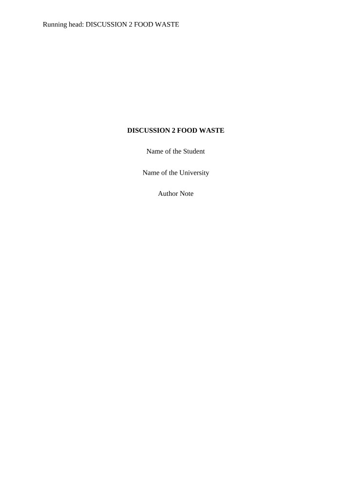 Food Waste Reduction in Canada - Solutions for Farmers