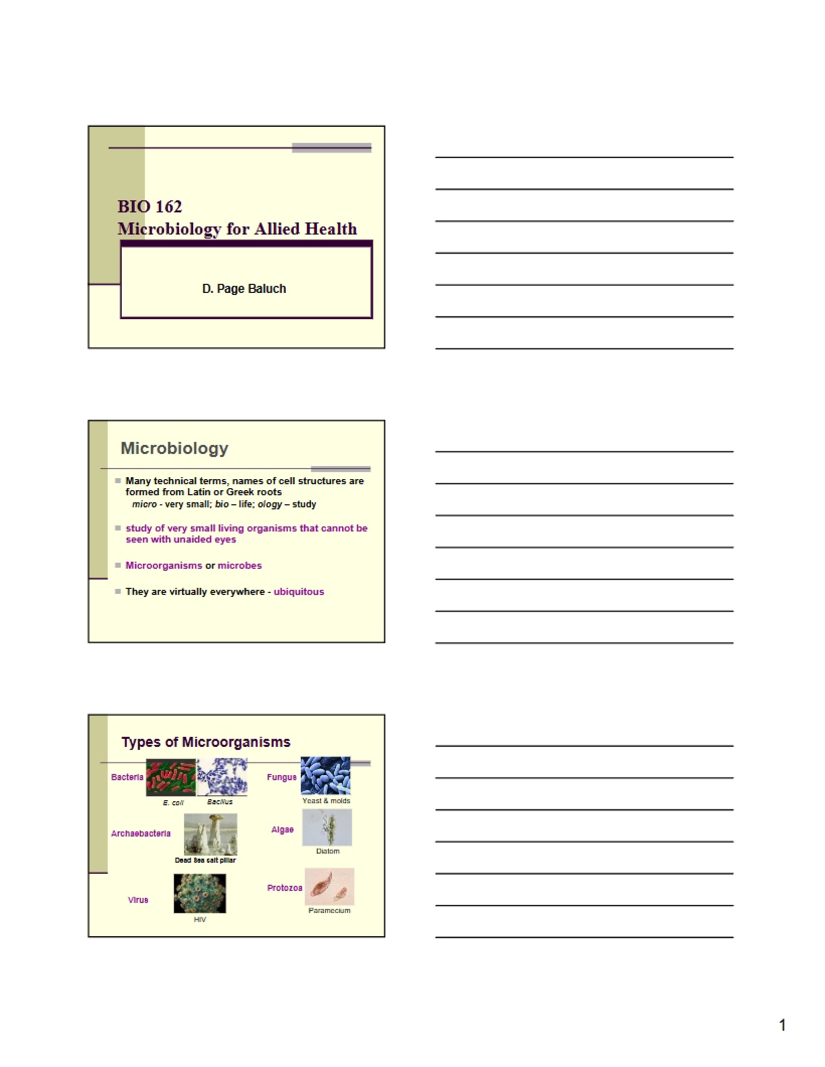 Microbiology Introduction