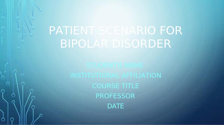 Bipolar Disorder - Symptoms, Medications, and Treatment