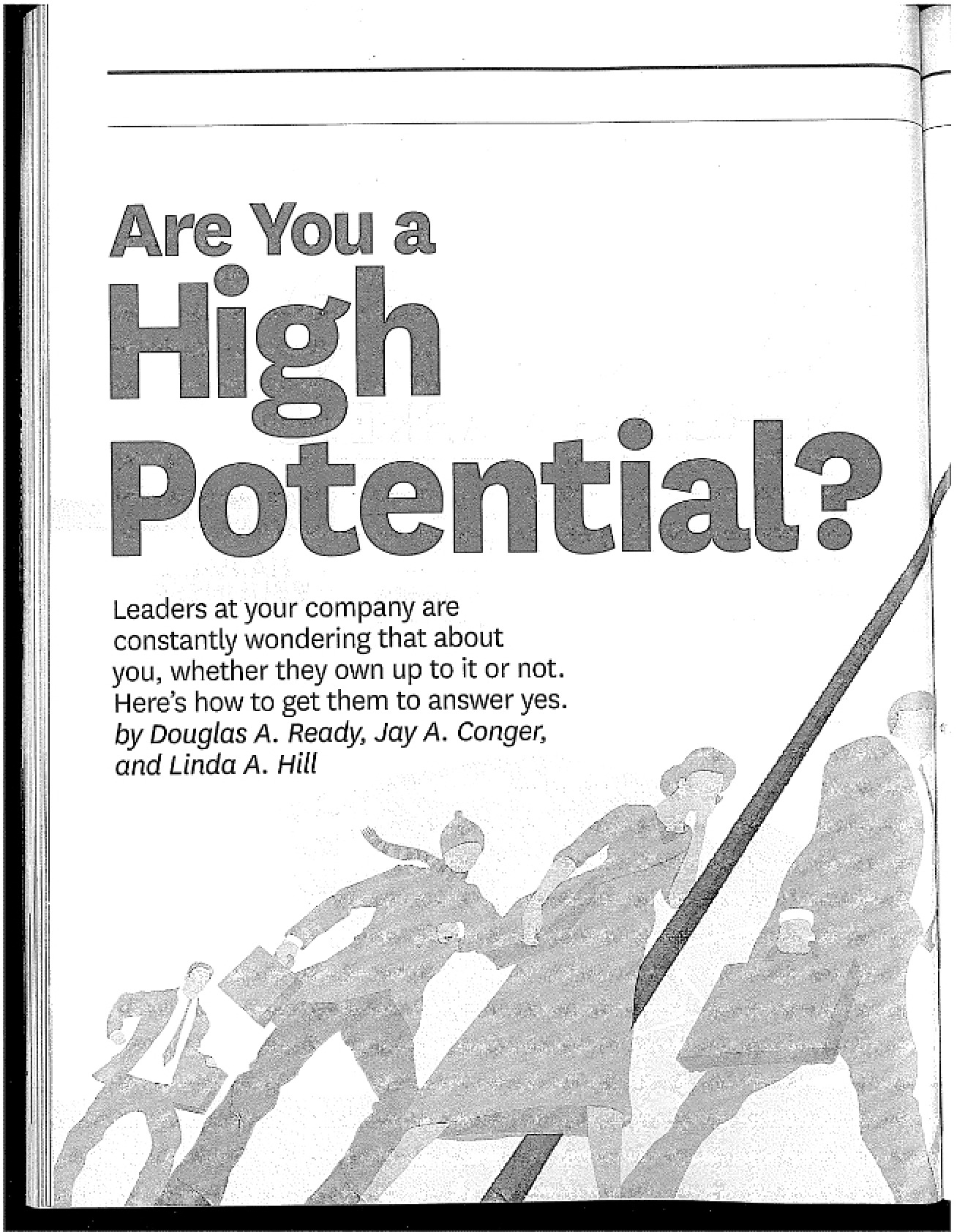 Article from Harvard Business Review on High-Potential Employees