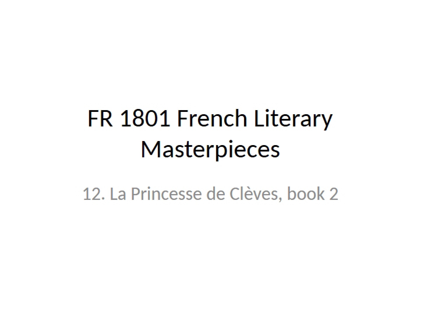 Slides from Lecture