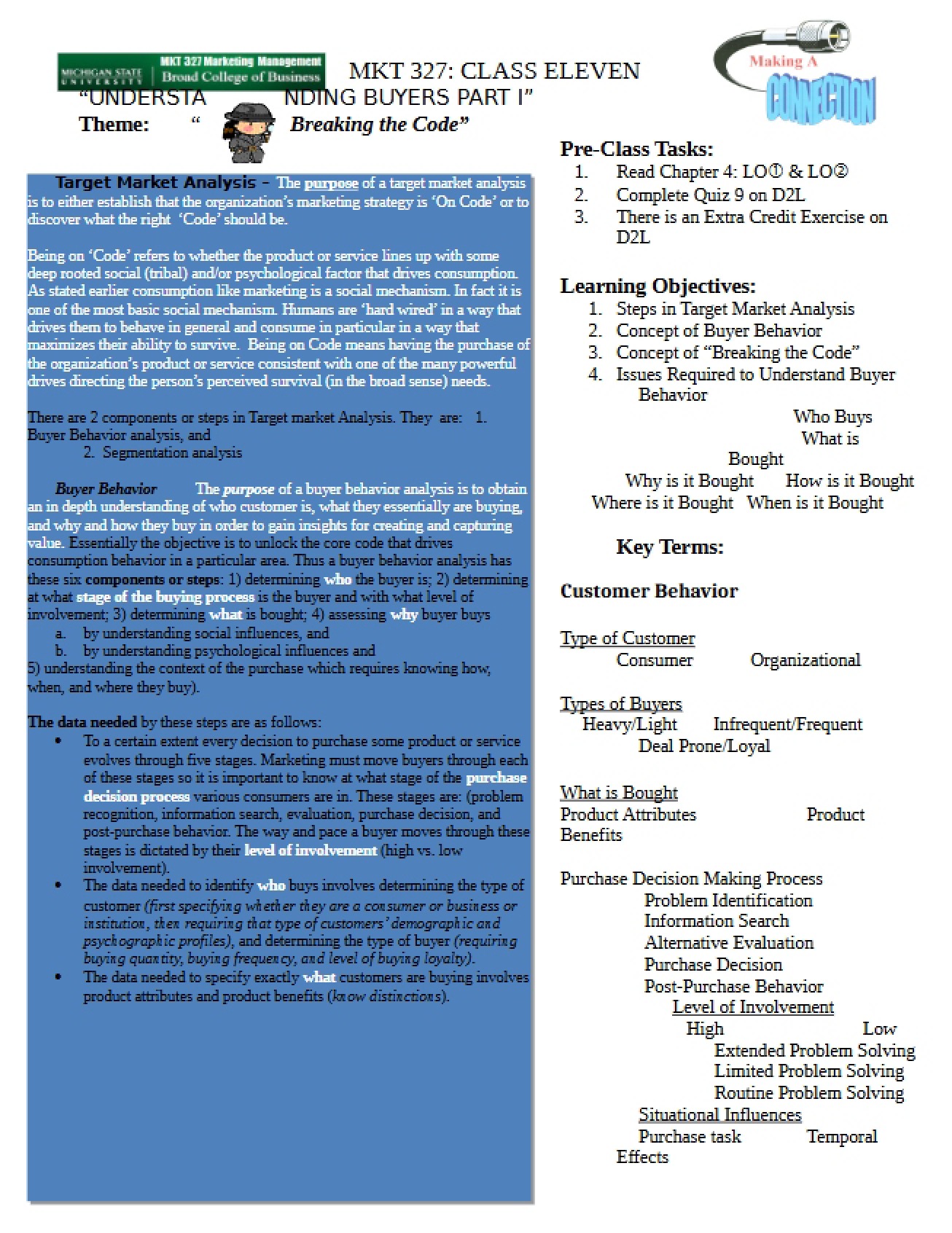 Final Exam Notes