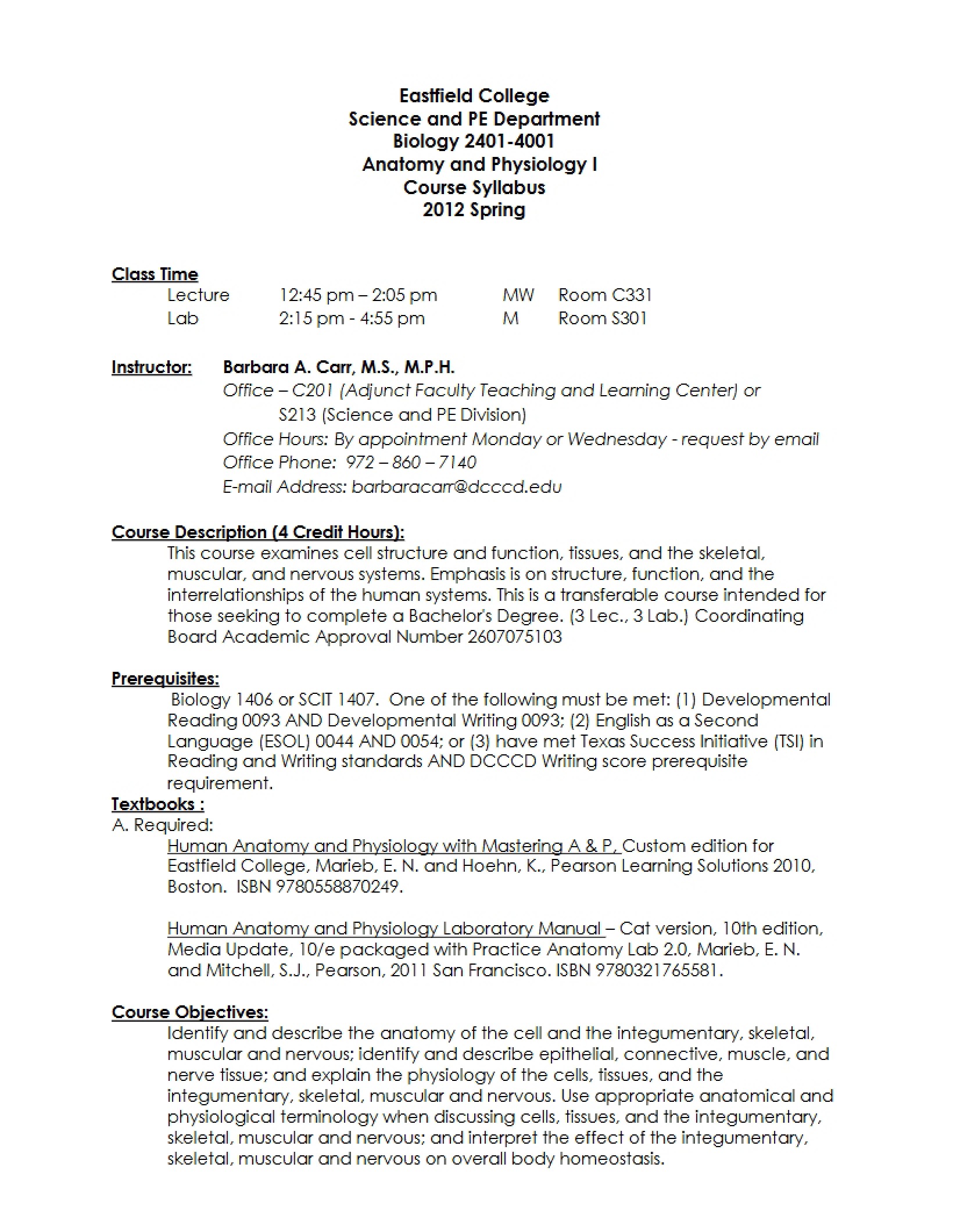 Syllabus