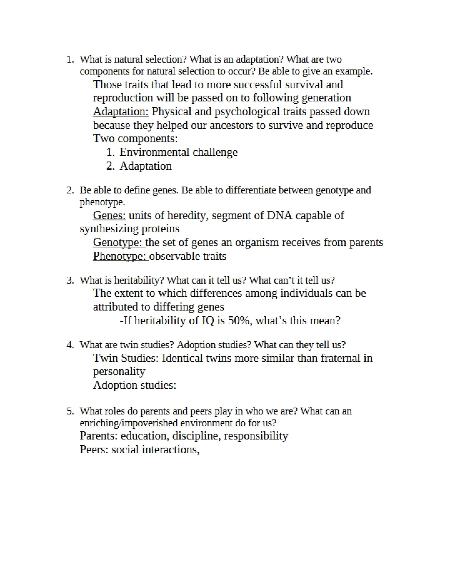 Chapter 11 Objectives