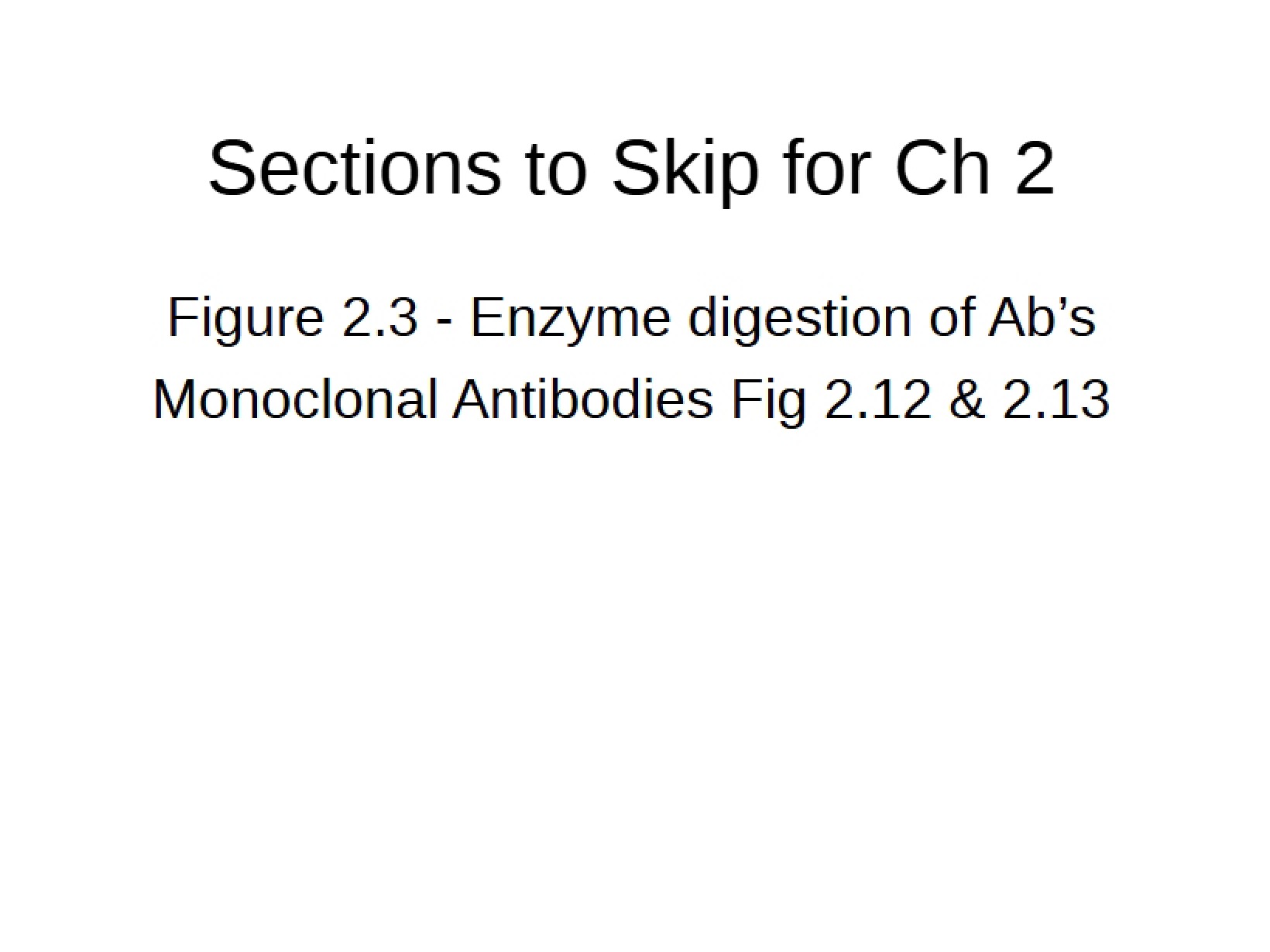 Class Notes for Immunology