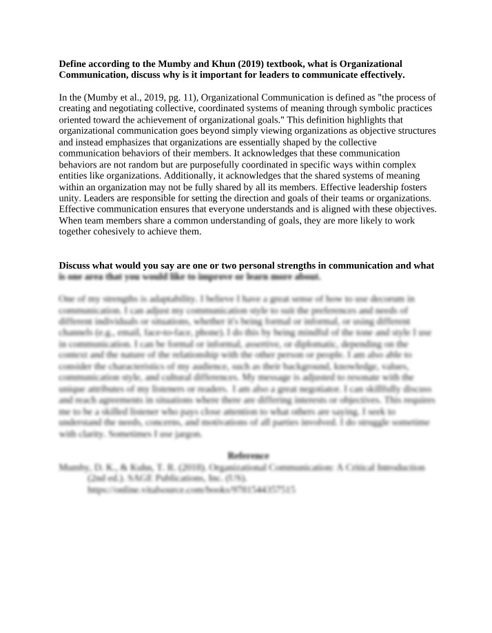 Organizational Communication - Importance for Leaders