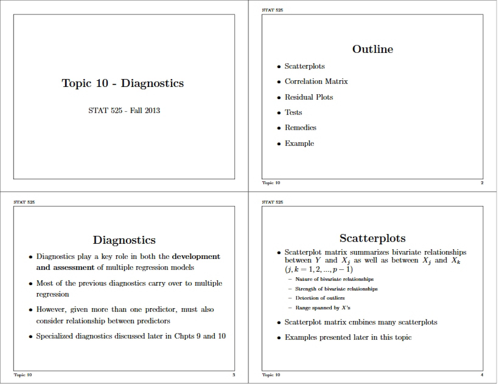 Diagnostic Methods