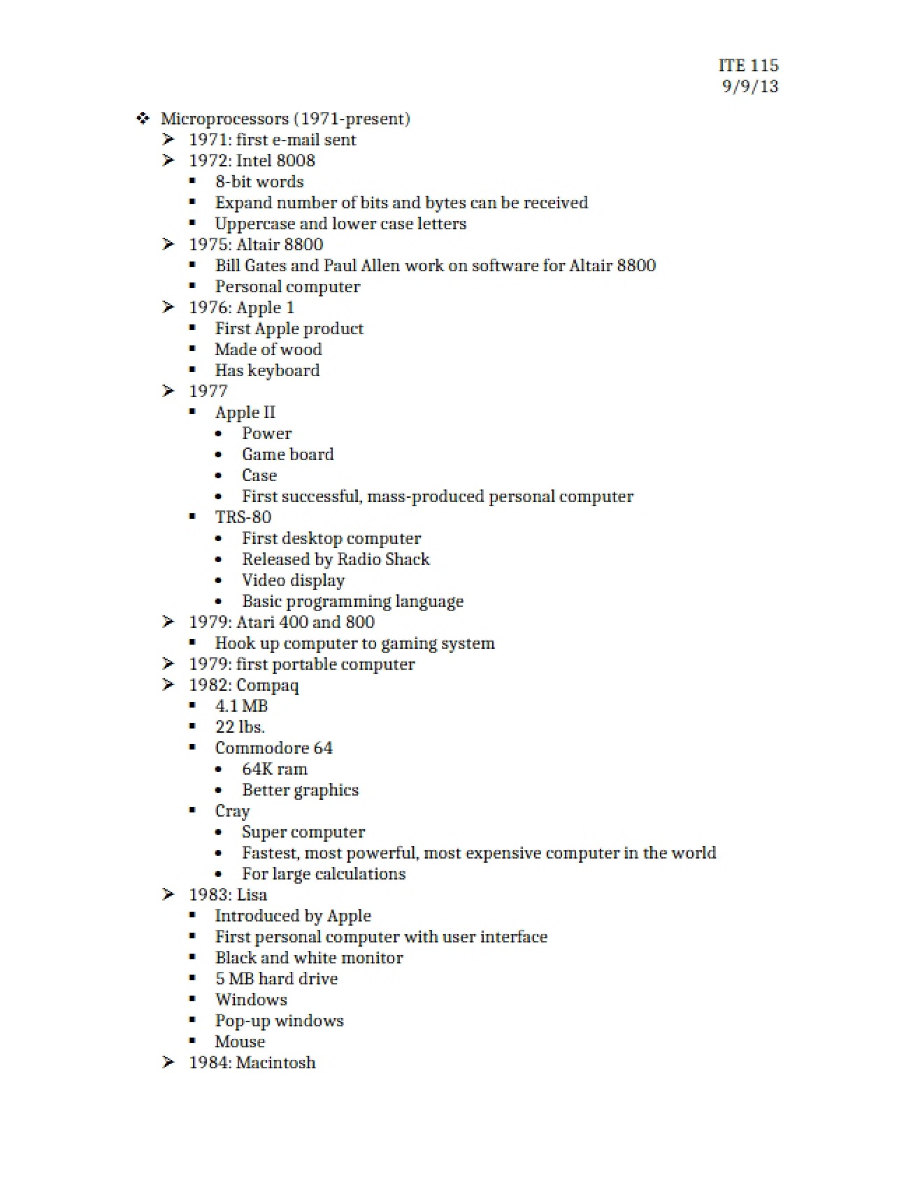 Computer Apps Syllabus