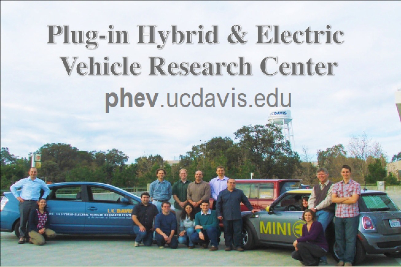 Overview of the Plug-in Hybrid and Electric Vehicle Research Center