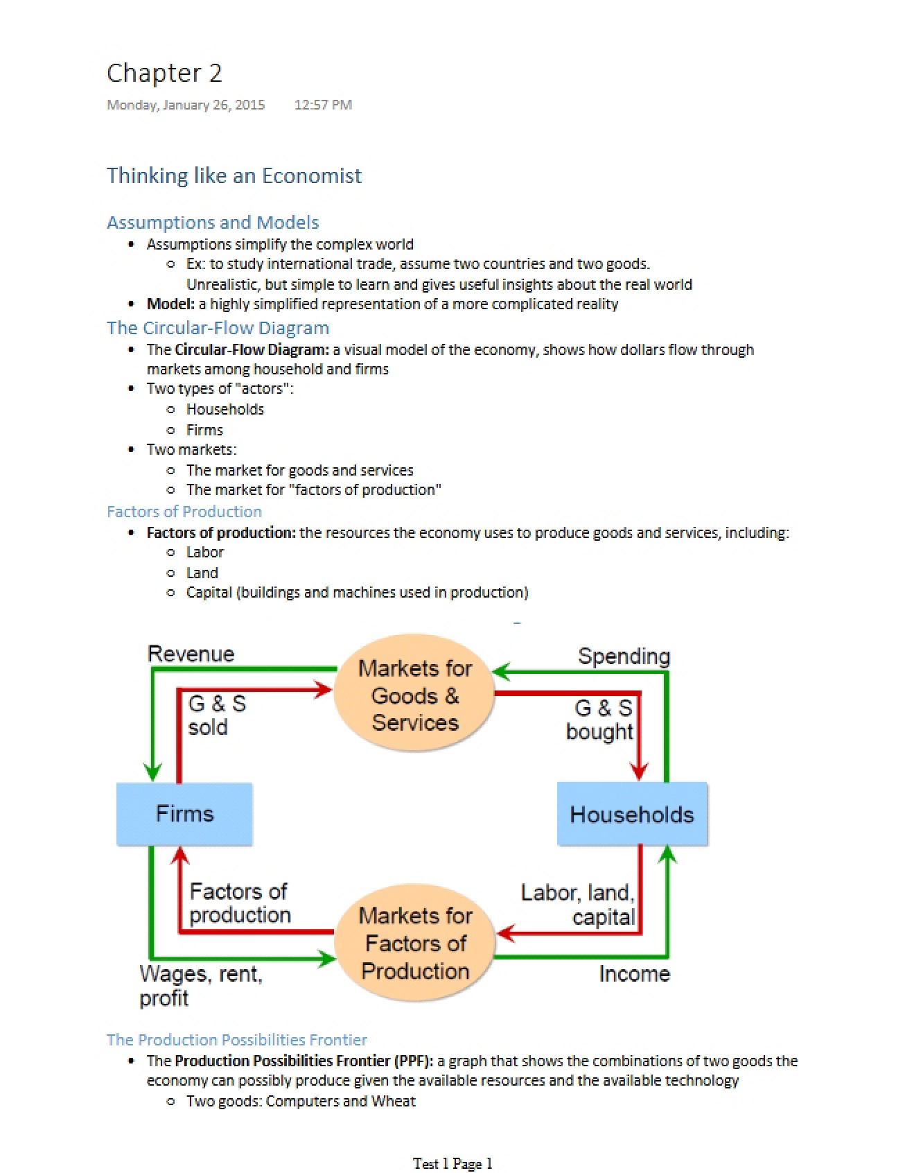Economist Thinking
