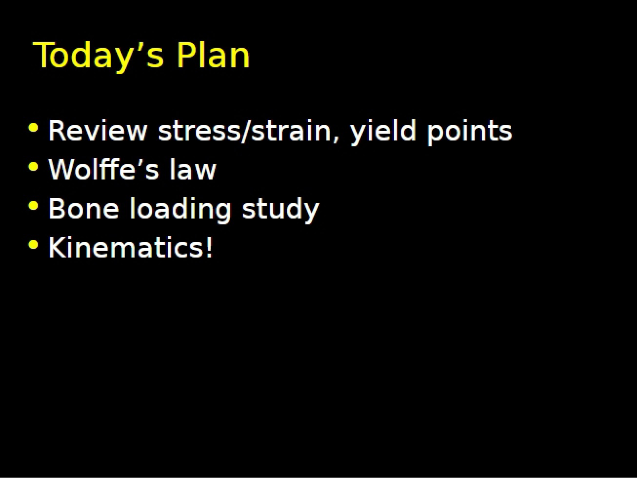 Biomechanics Lecture 9