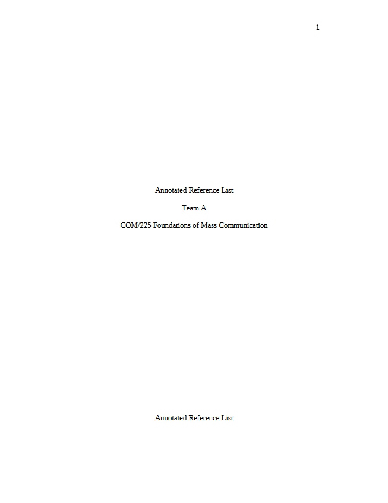 Short Paper