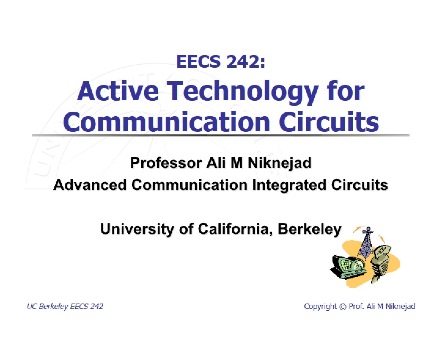 Communication Circuits Active Technology