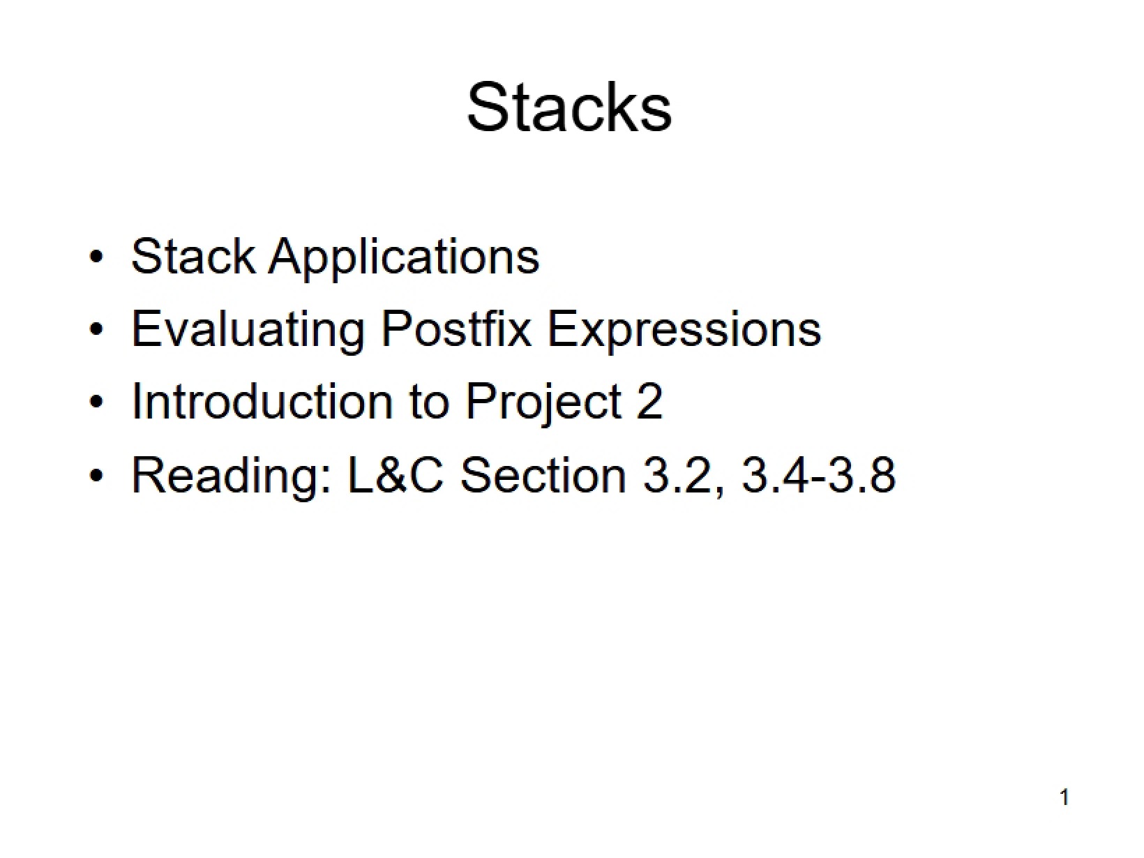 Data Structures Lecture Notes