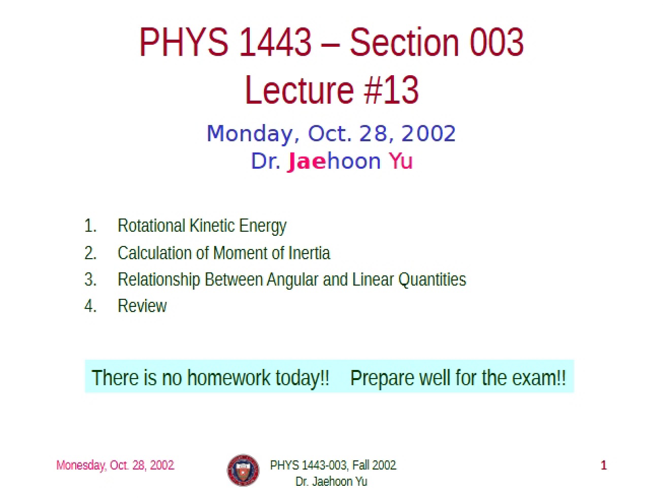Notes from Lecture - 38 Pages