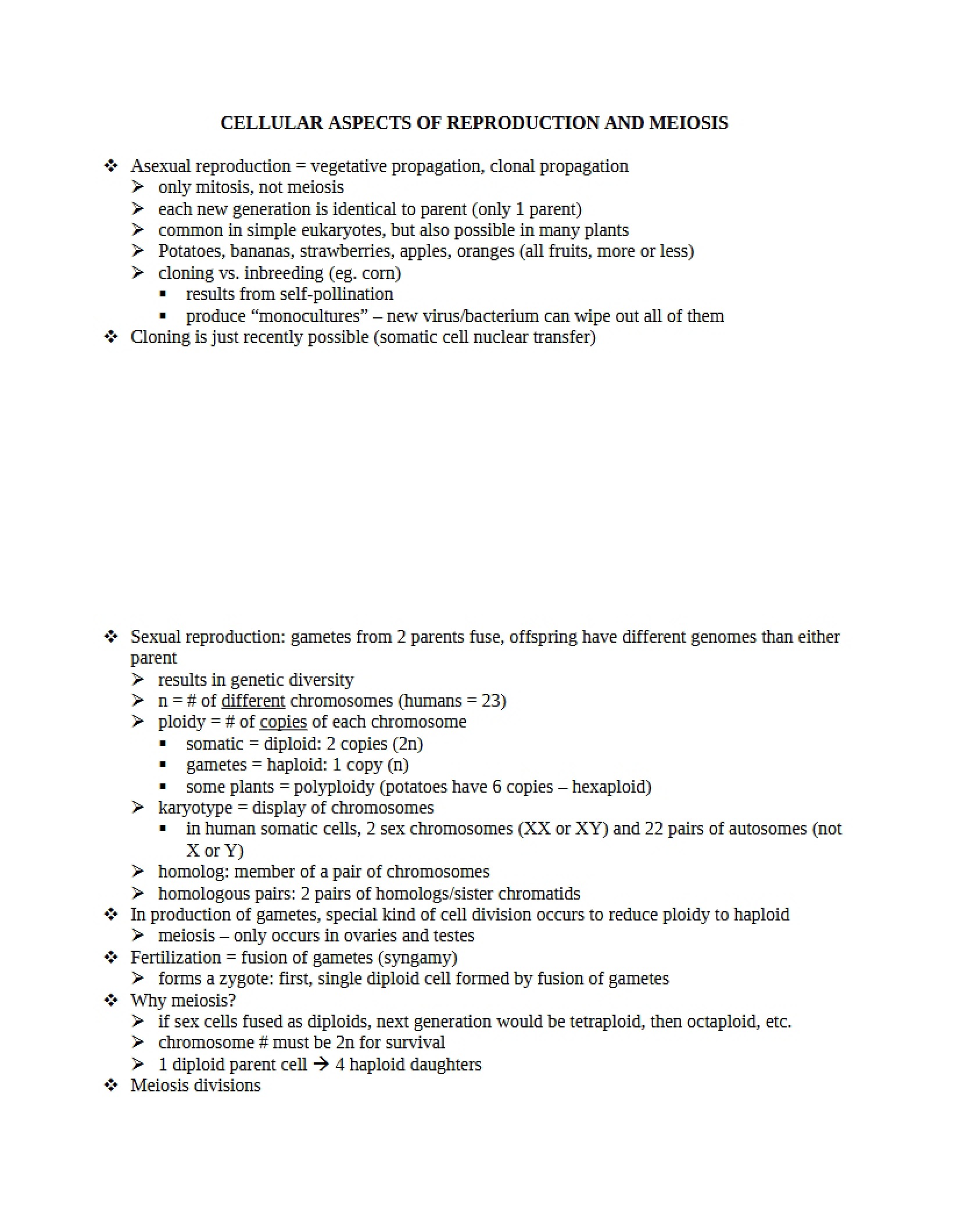 Reproduction Cellular Aspects