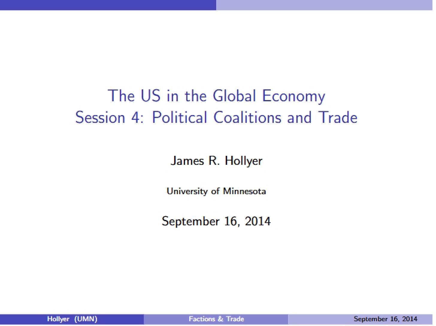 Trade Factions (4)