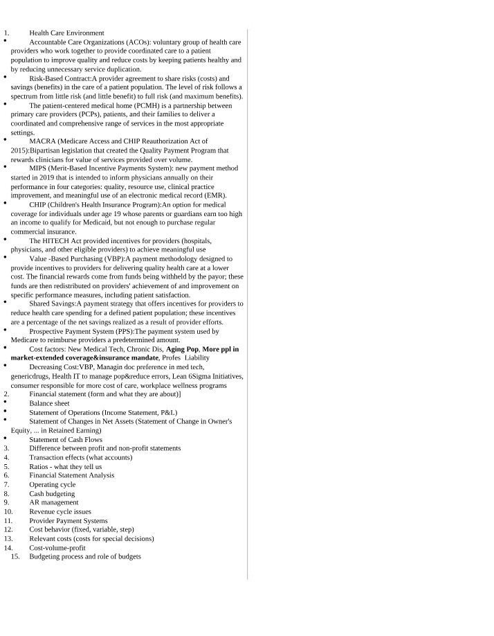 Understanding Accountable Care Organizations (ACOs)