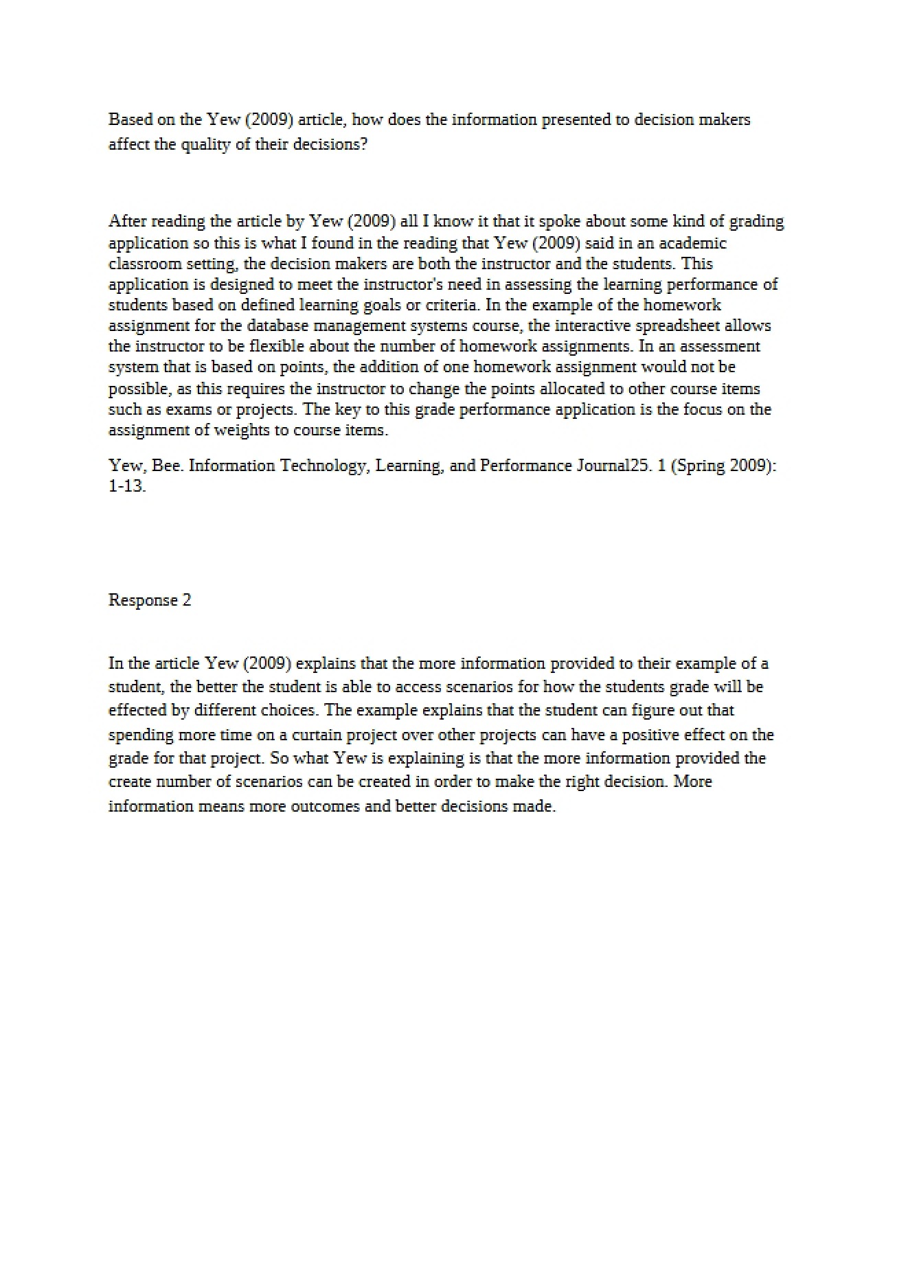 Coursework Submission - 1 Pages