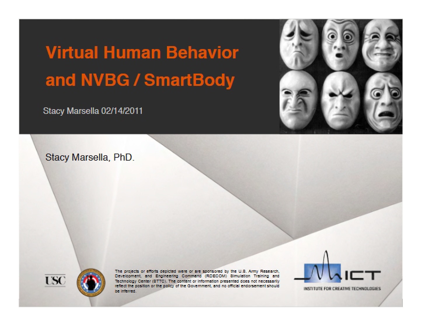 NVB Lecture Six (2011)