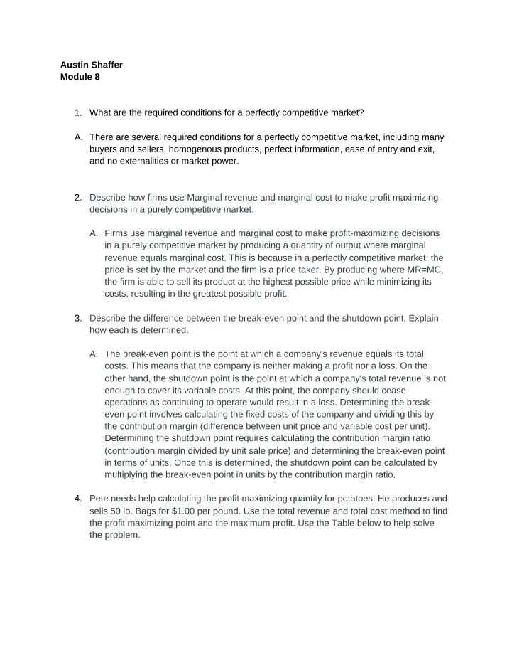 AGBM 101 - Module 8 Assignment