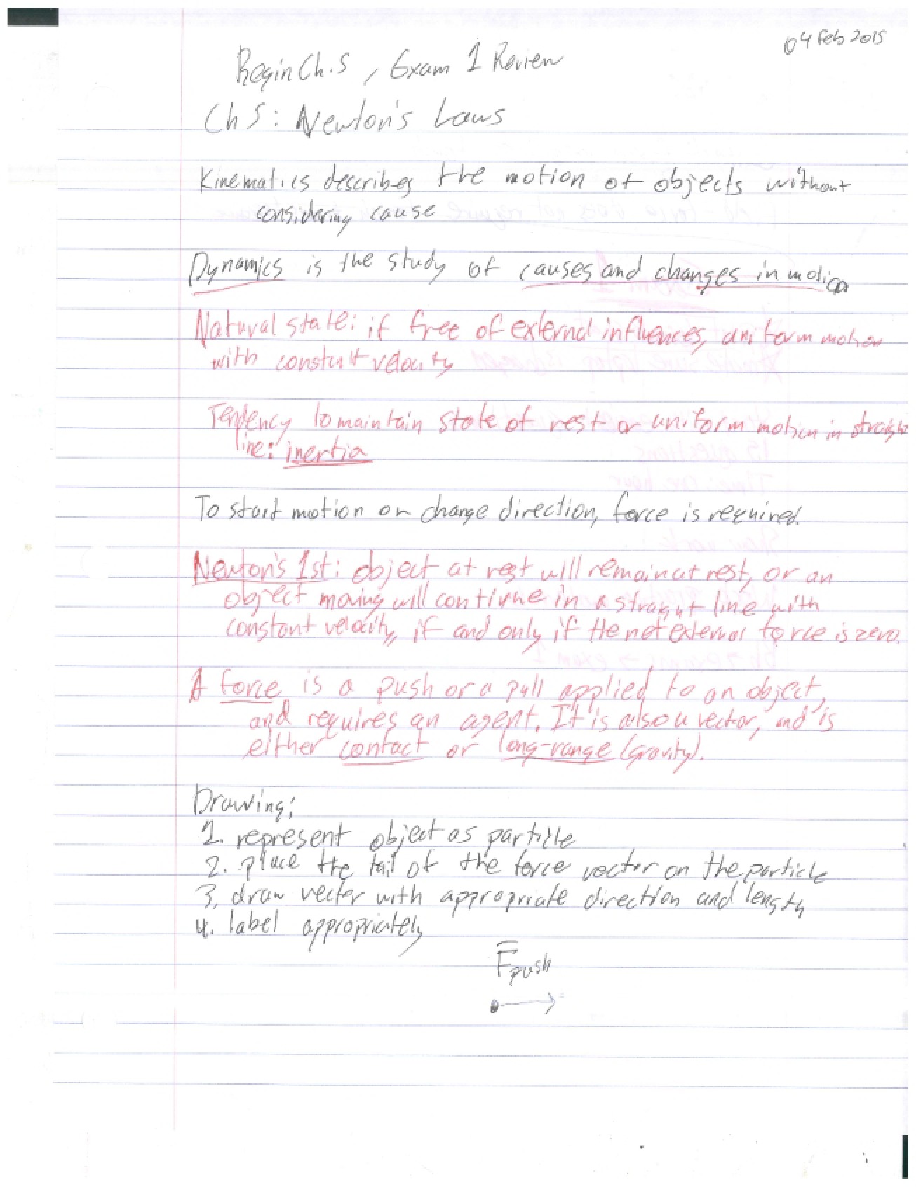 Review for Exam One