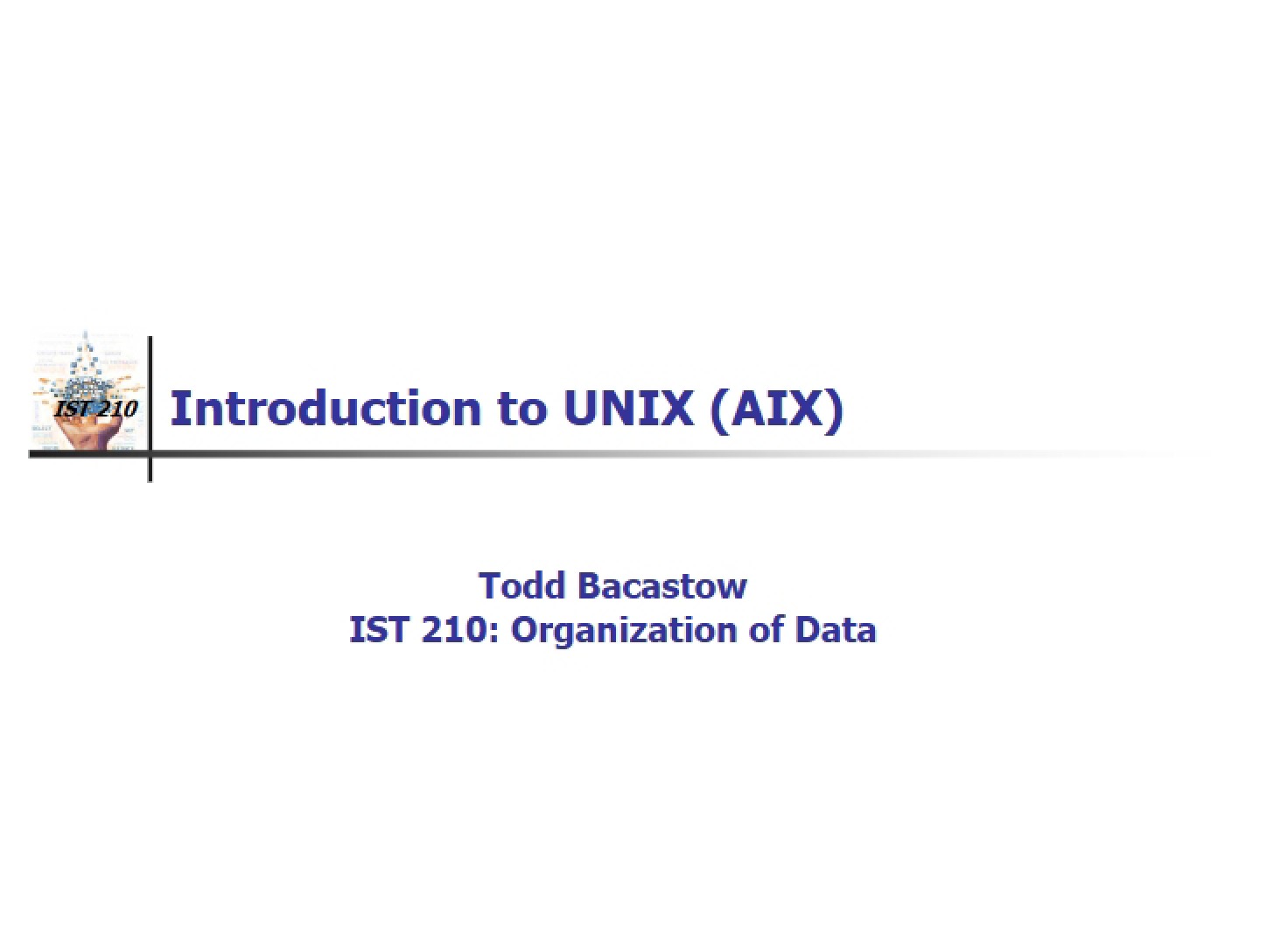 Structuring Data