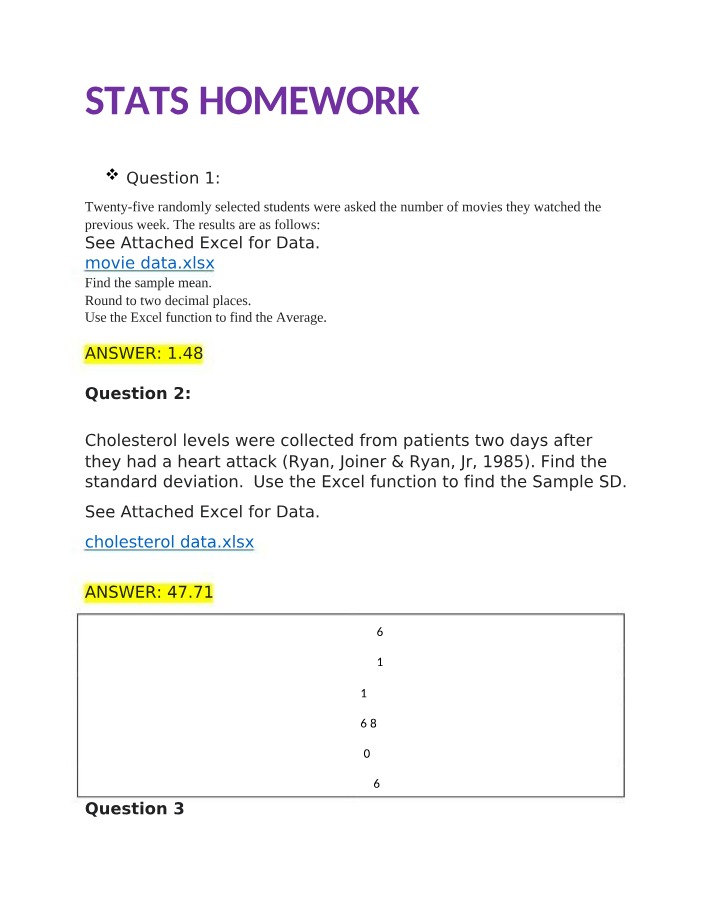 Homework 2 for Stats