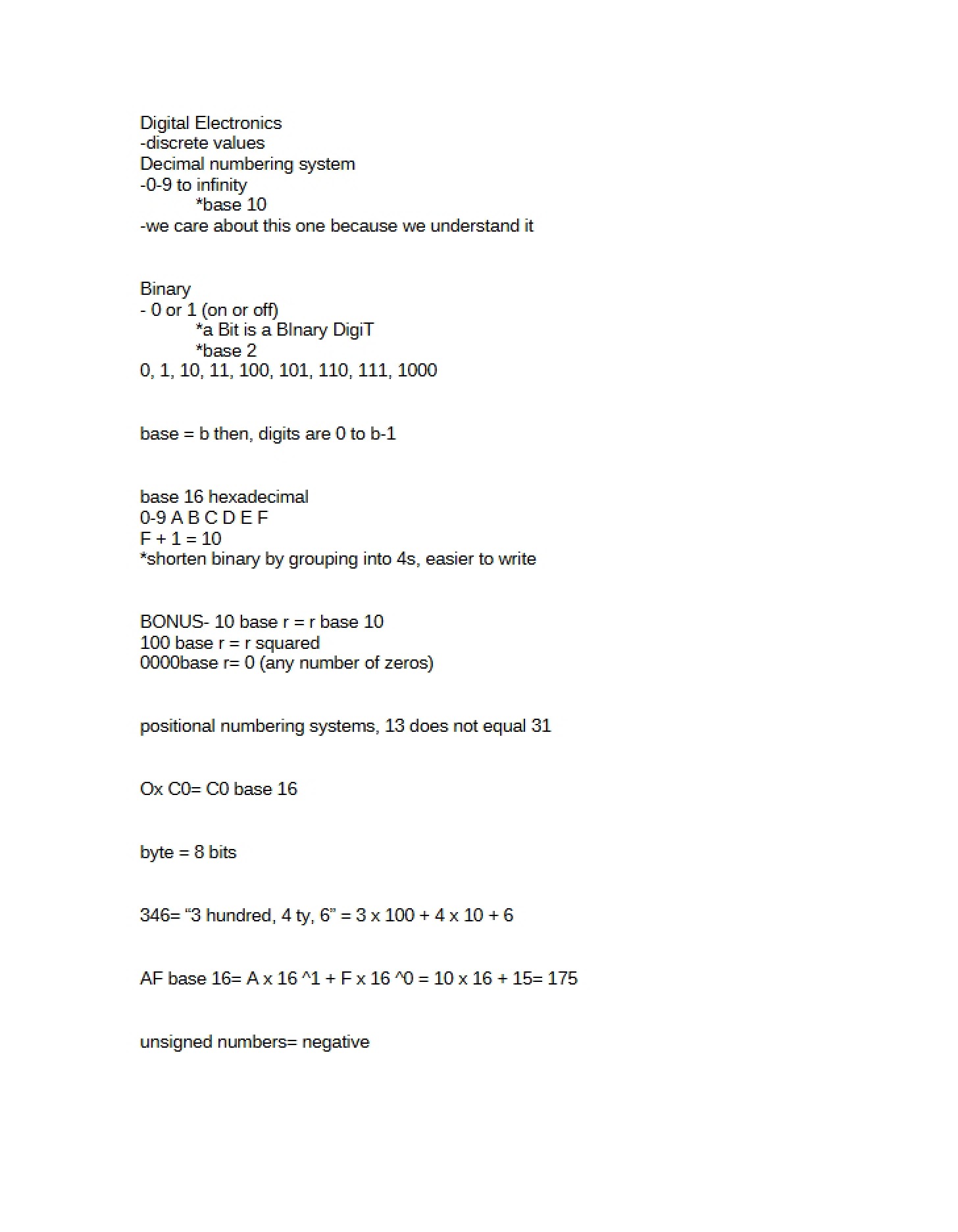 Lecture Note Document