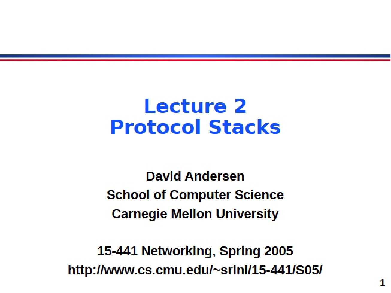 Networking Lecture Segment Nov 24 - 14