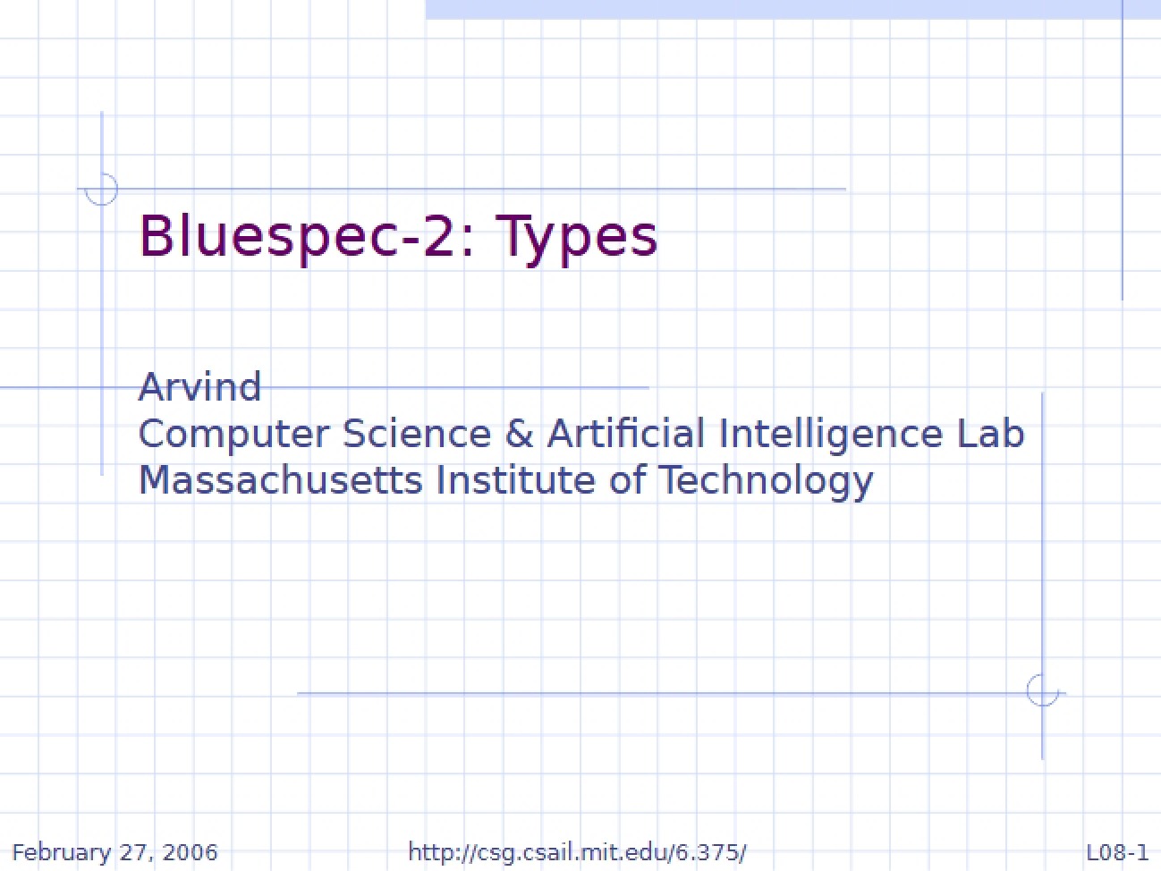 Types in Bluespec-2