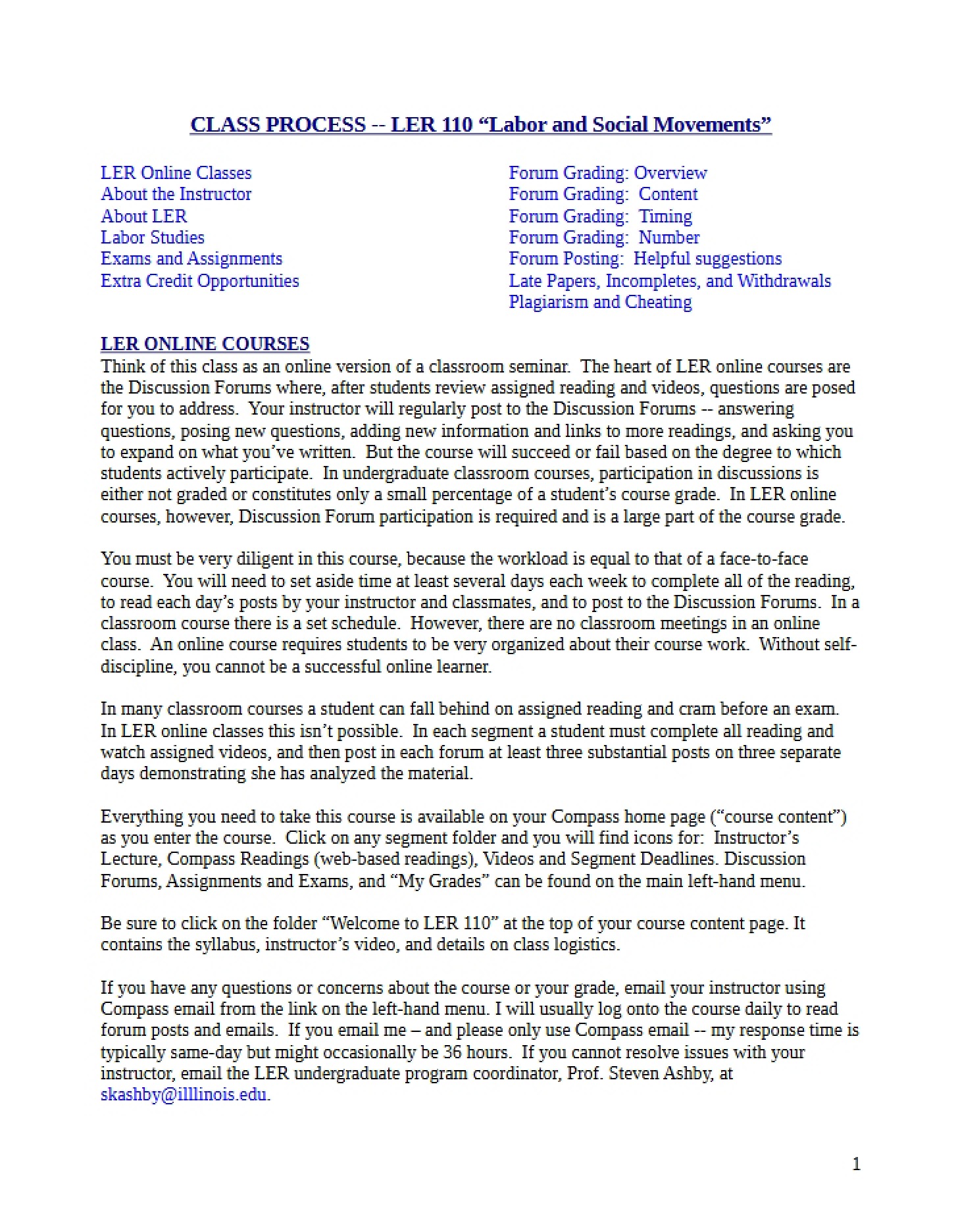 Class Process Spring 2015 (Saute)