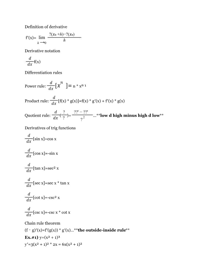 Module 2 Study Notes