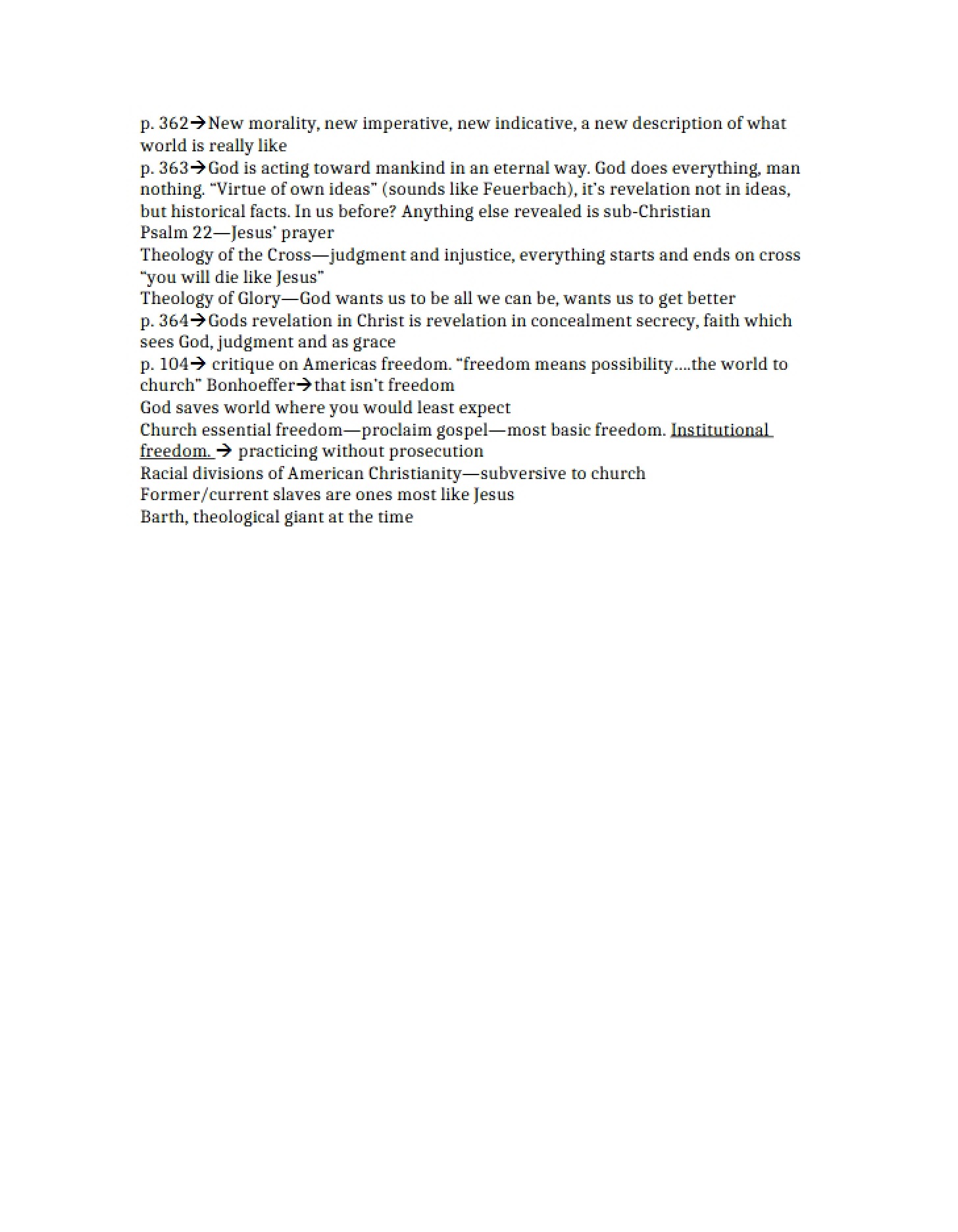Study Notes