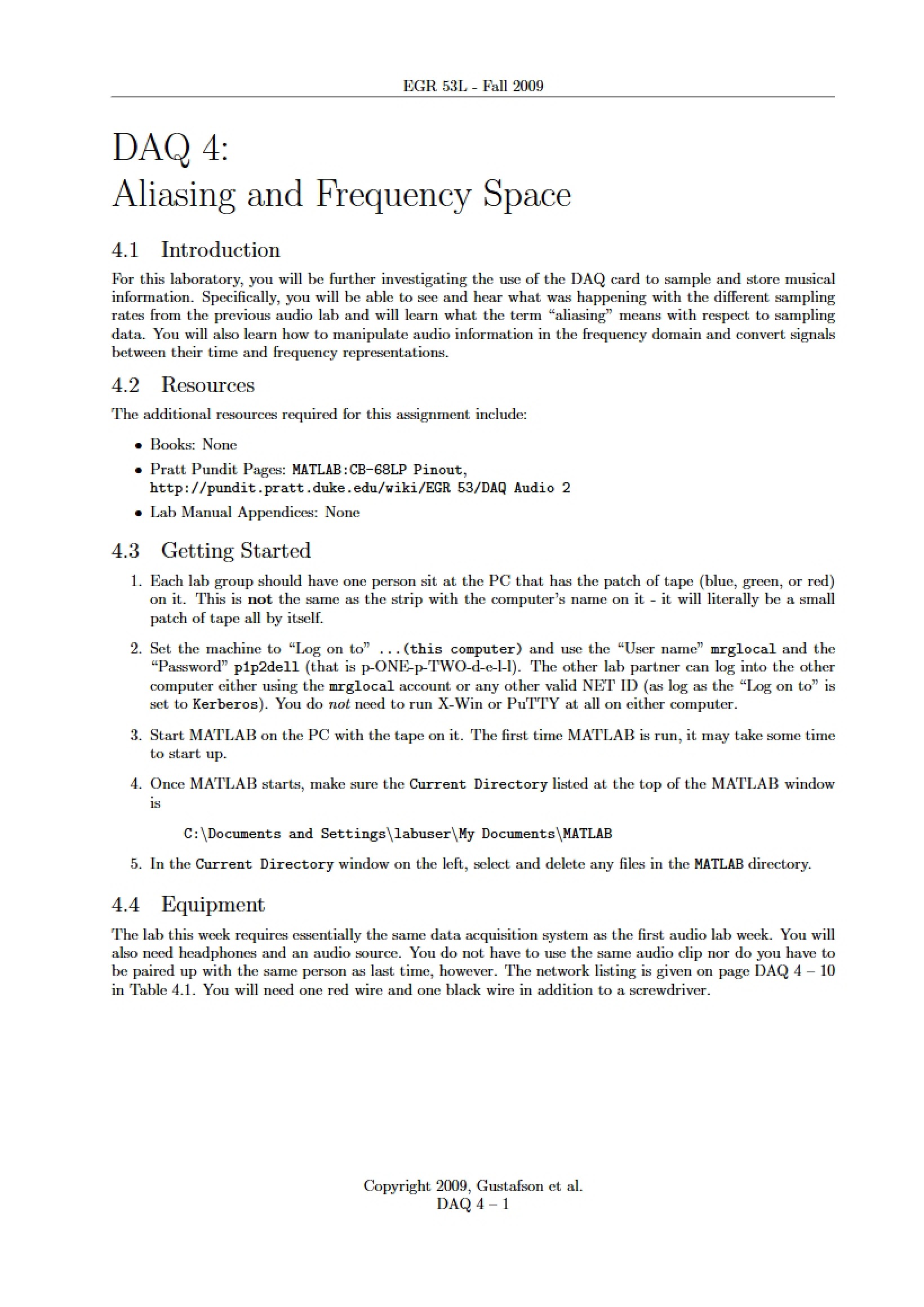 Frequency Space and Aliasing