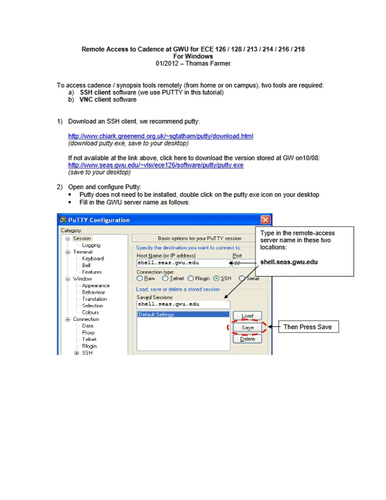 Remote Access Cadence VNC PC