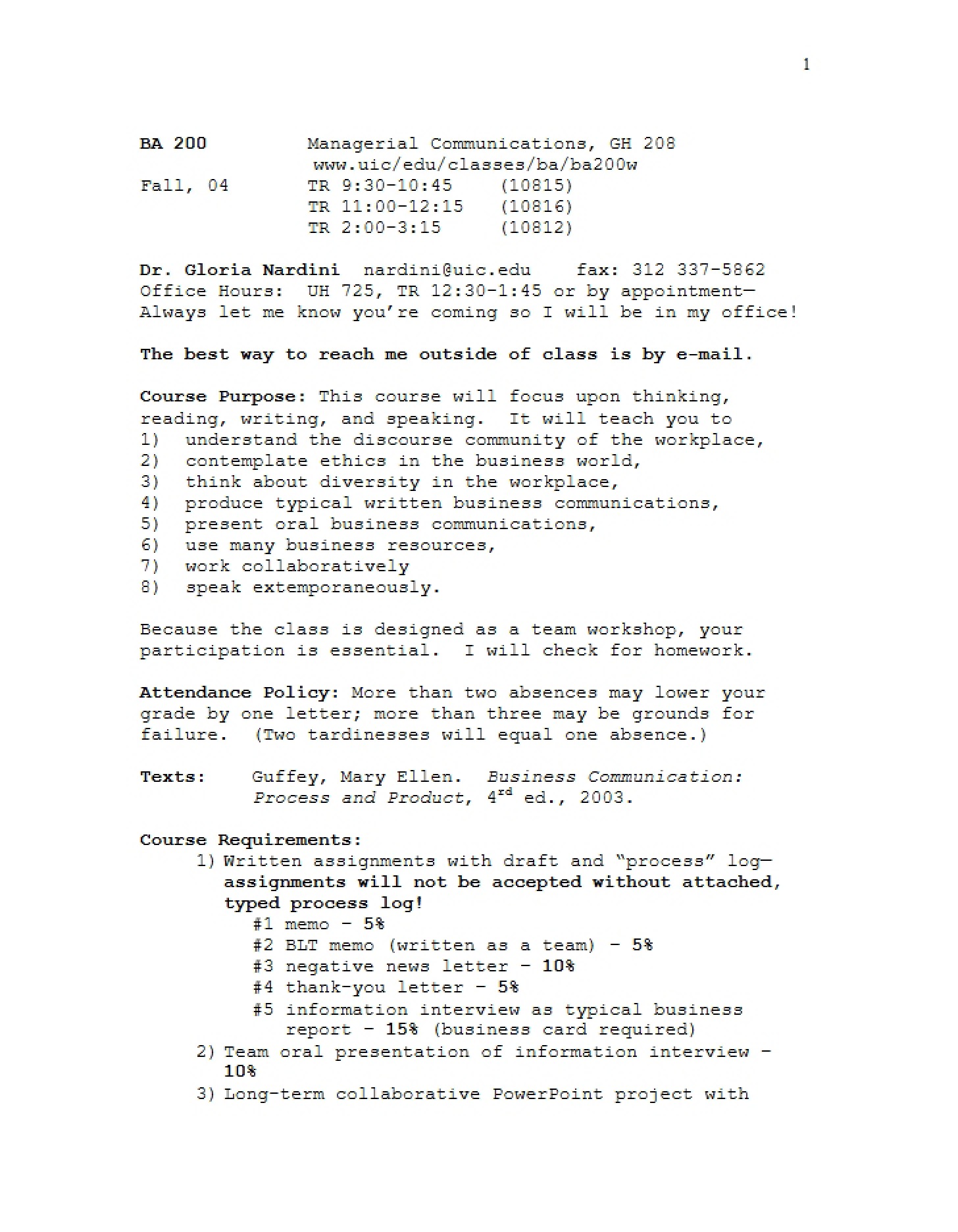 Course Document